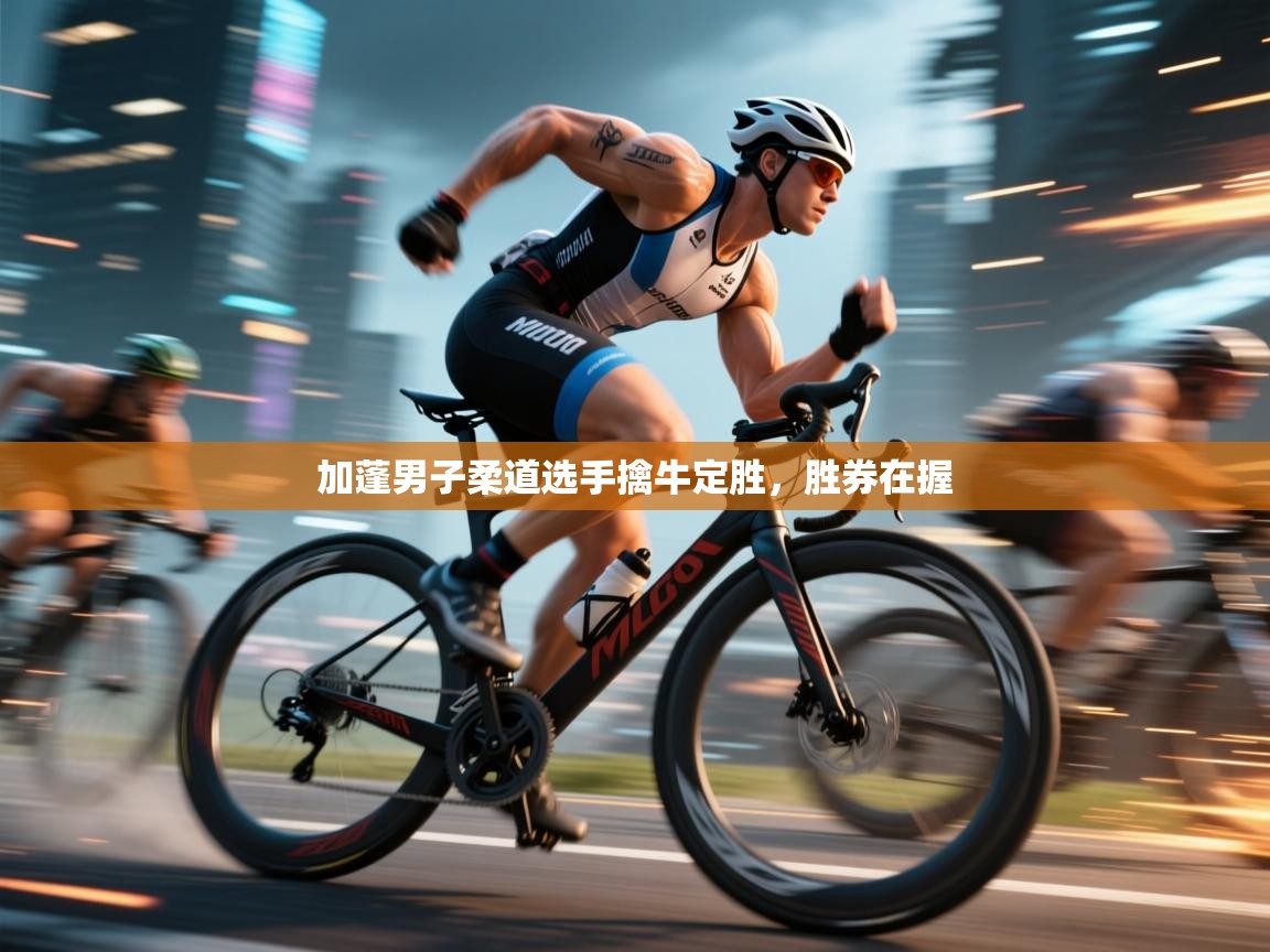 加蓬男子柔道选手擒牛定胜,胜券在握 第1张